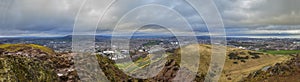 View from Arthurs Seat in Edinburgh